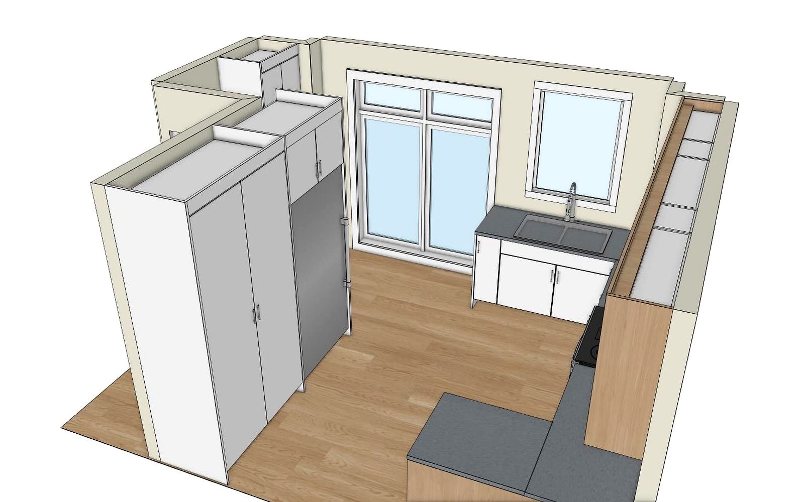 Downtown Kitchen Upgrade build